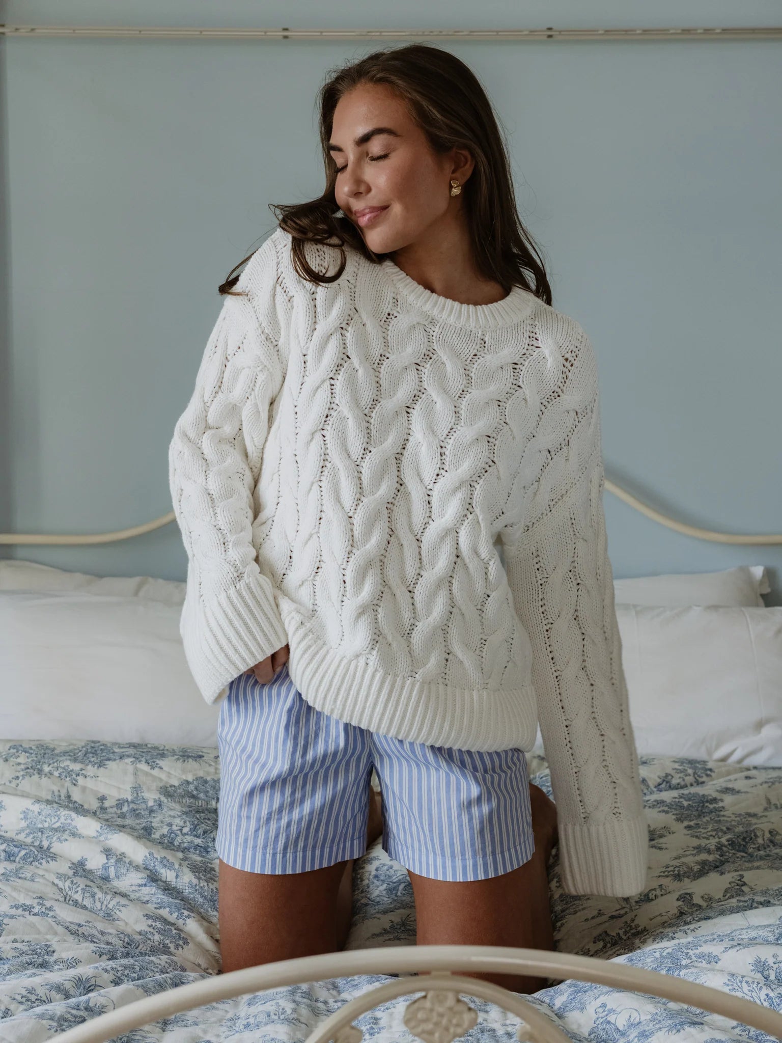 VMSVEA Pullover - Snow White